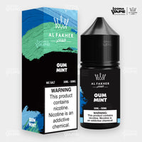 Al Fakher Gum Mint E-Liquid 30ml Nic Salt 50mg bottle with box in Pakistan