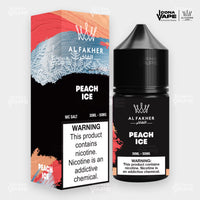 Al Fakher Peach Ice E-Liquid 30ml Nic Salt 50mg bottle with box in Pakistan