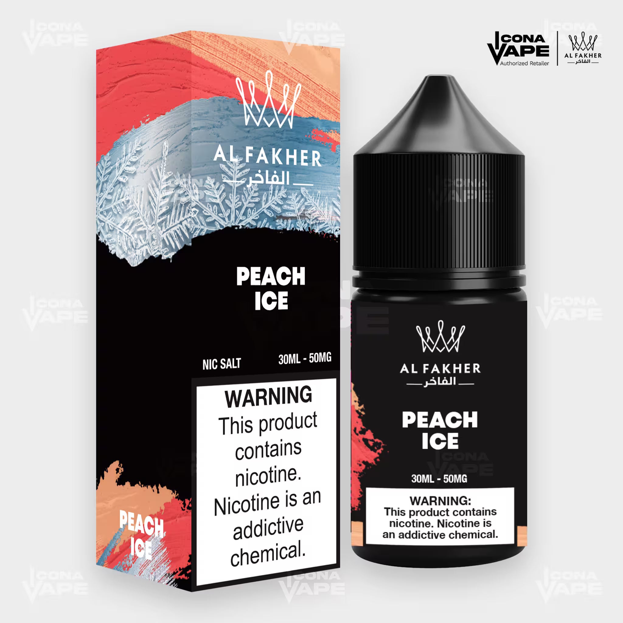 PEACH ICE - AL FAKHER E-LIQUID - 30ML