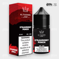 Al Fakher Strawberry Punch E-Liquid 30ml Nic Salt 20mg bottle with box in Pakistan