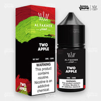 Al Fakher Two Apple E-Liquid 30ml Nic Salt 20mg bottle with box in Pakistan