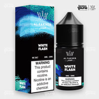 Al Fakher White Flash E-Liquid 30ml Nic Salt 20mg bottle with box in Pakistan