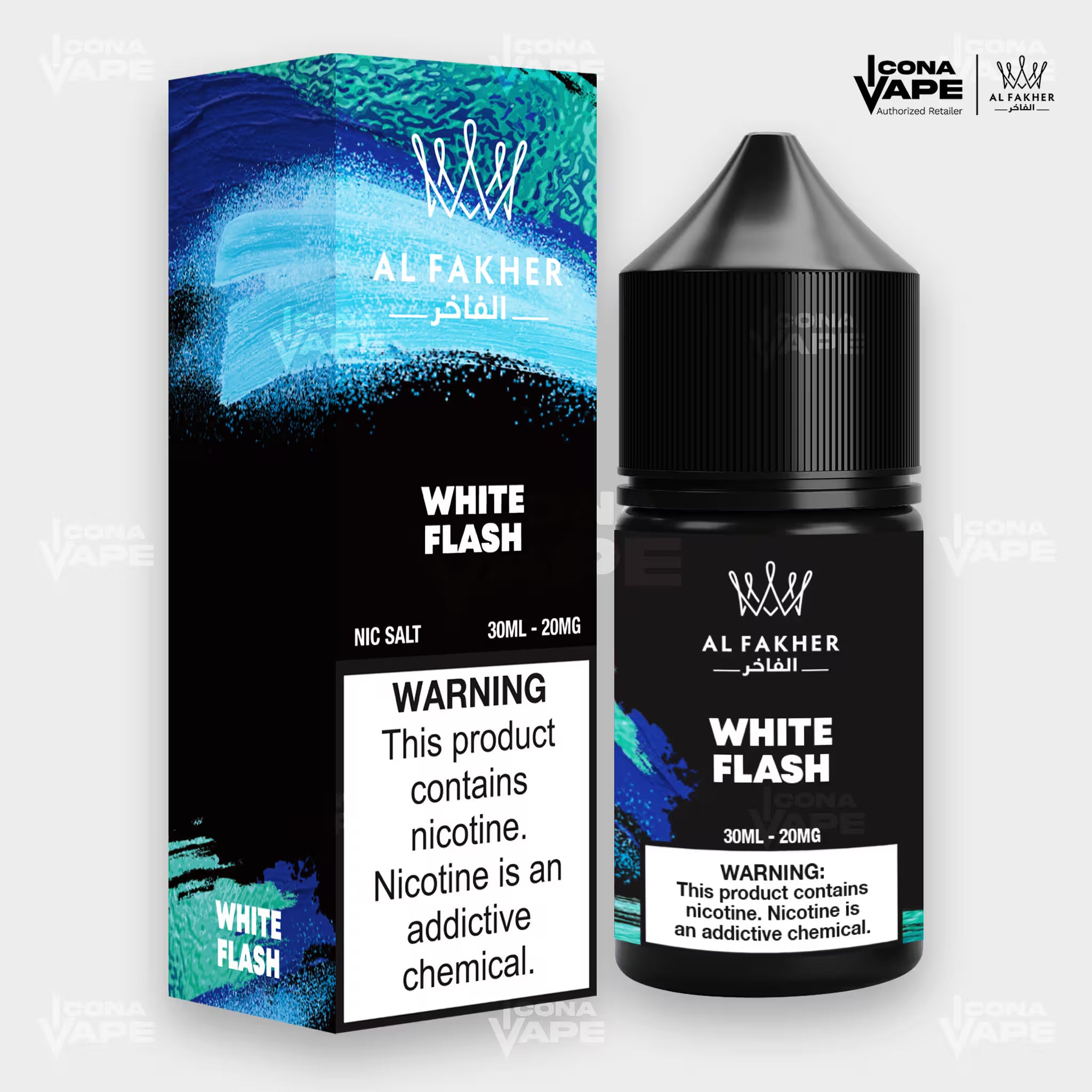 WHITE FLASH - AL FAKHER E-LIQUID - 30ML