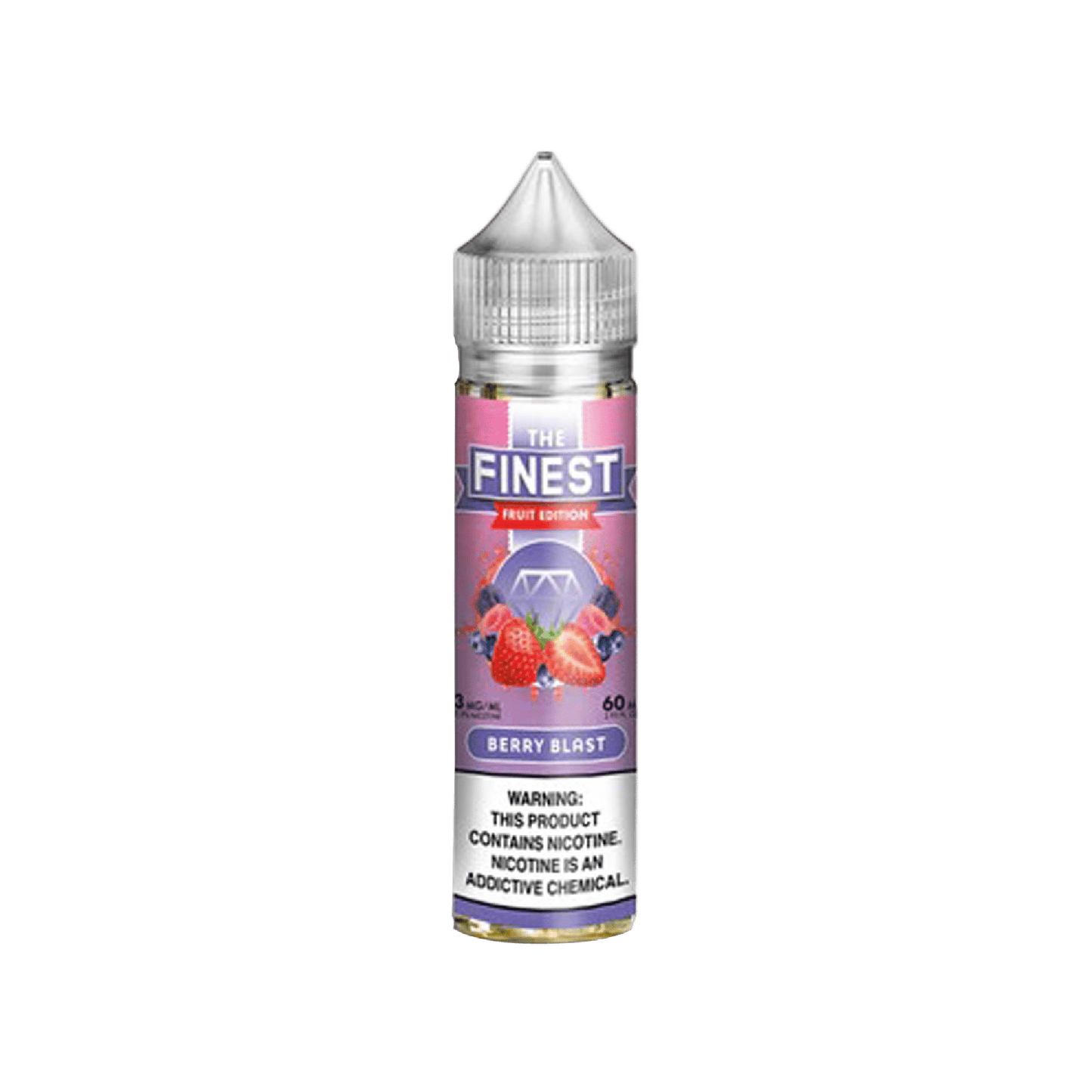 BERRY BLAST - ICE FRUIT EDITION - THE FINEST E-LIQUID - 60ML - ICONA VAPE3MGBERRY BLAST - ICE FRUIT EDITION THE FINEST E-LIQUID sensational cooling effect taste buds mixed berries menthol feeling refreshed feeling satisfied must-have e-liquid menthol lovers 60mL Unicorn Bottle 30% PG 70% VG Made in USA Manufactured by The Finest E-LiquidEL007