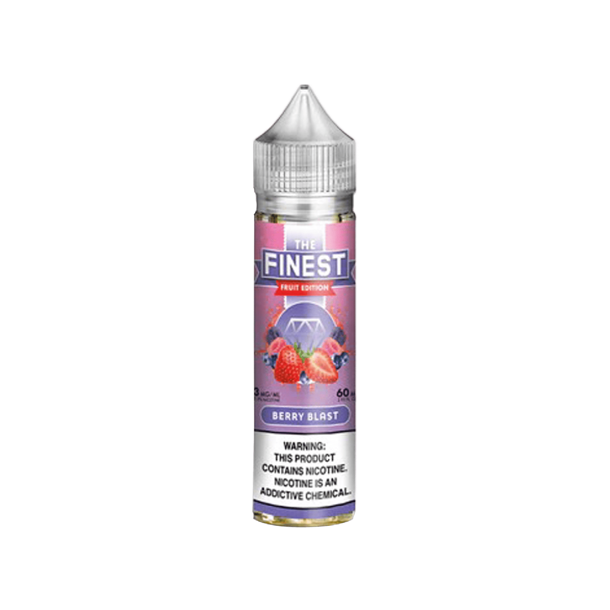 BERRY BLAST - ICE FRUIT EDITION - THE FINEST E-LIQUID - 60ML - ICONA VAPE3MGBERRY BLAST - ICE FRUIT EDITION THE FINEST E-LIQUID sensational cooling effect taste buds mixed berries menthol feeling refreshed feeling satisfied must-have e-liquid menthol lovers 60mL Unicorn Bottle 30% PG 70% VG Made in USA Manufactured by The Finest E-LiquidEL007