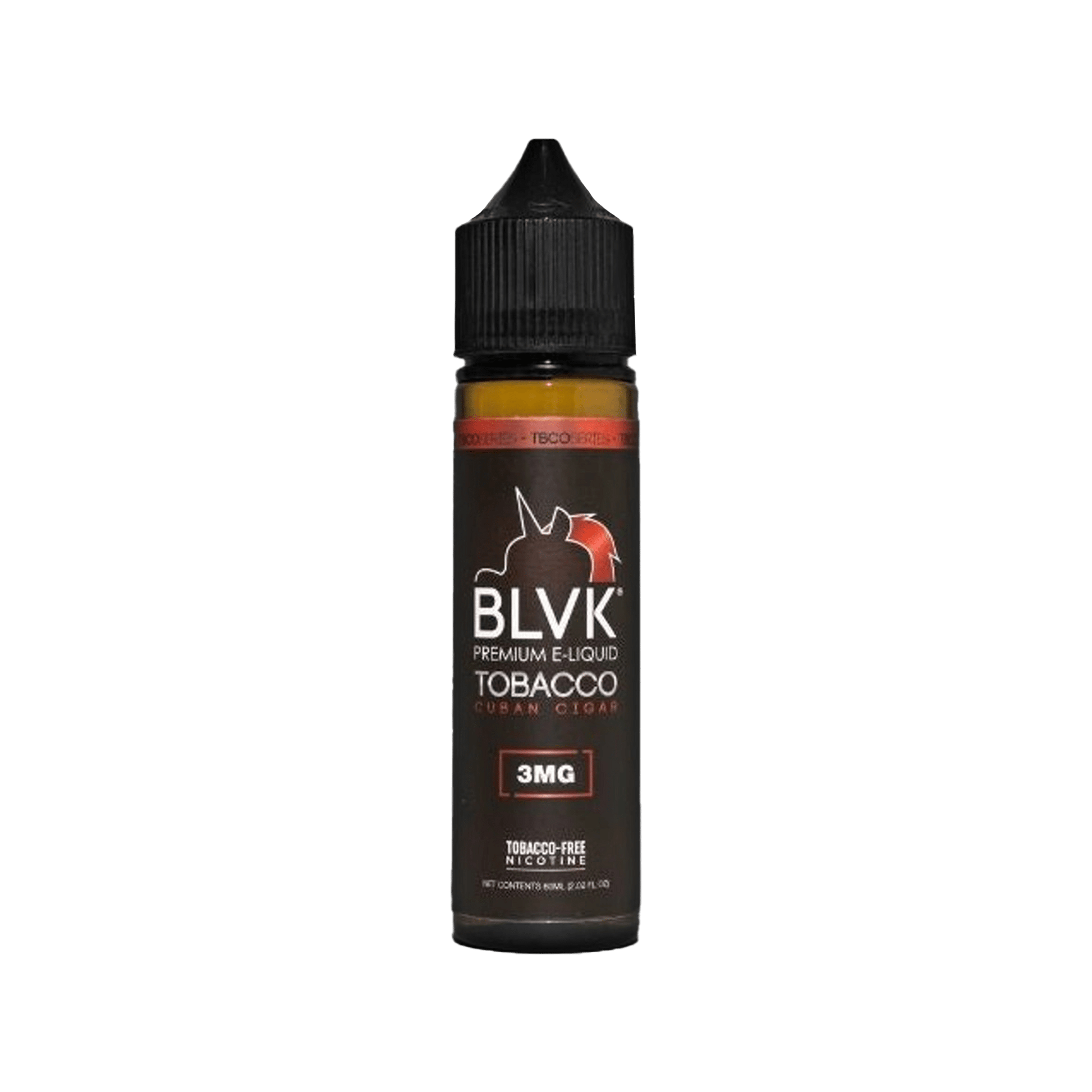 CUBAN CIGAR - BLVK - 60ML - ICONA VAPE3MGCuban Cigar BLVK Unicorn Premium vaping experience Authentic flavor Fine rolled cigar Embargoed country Sweet vanilla Rich tobacco Thick cigar profile Premium taste.EL004