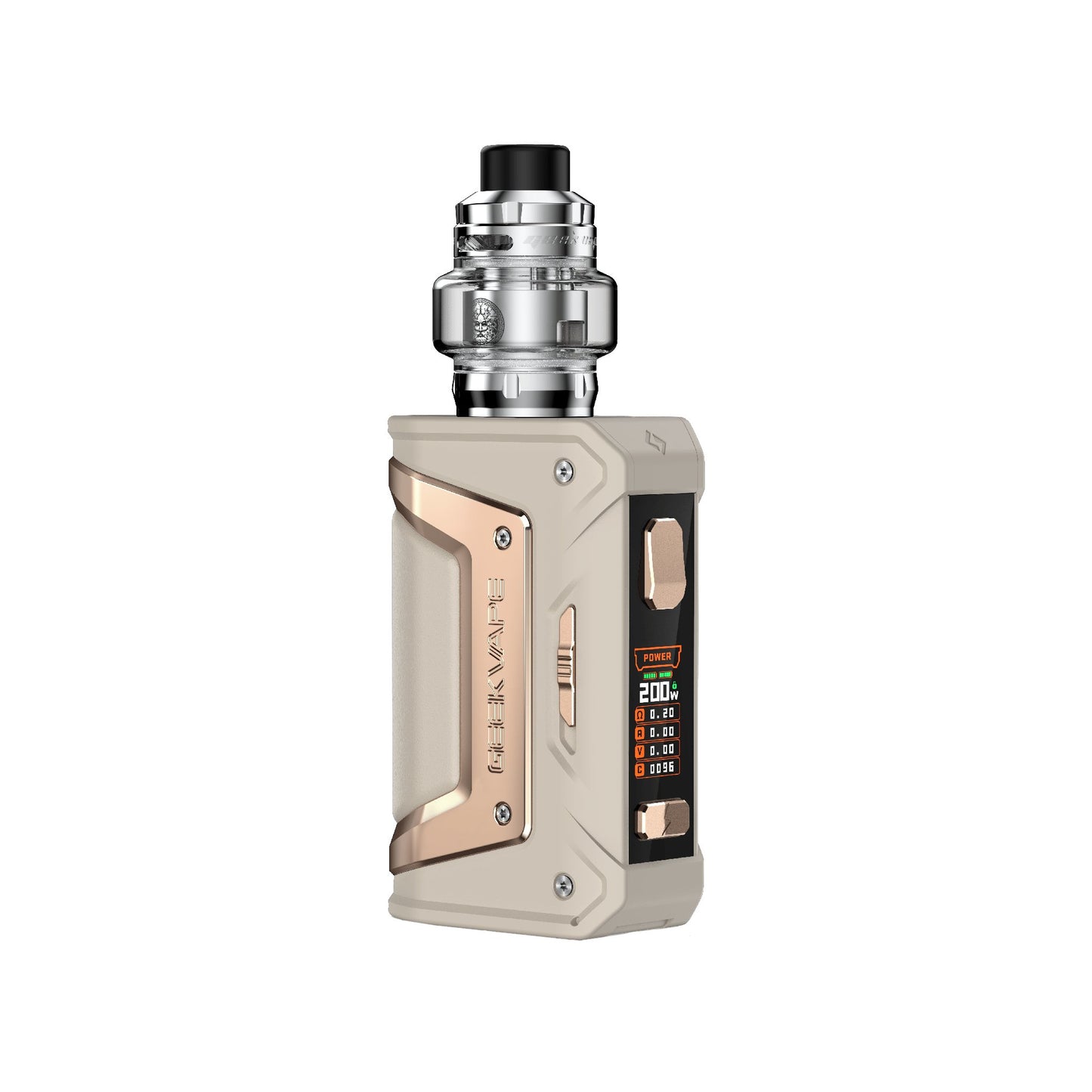 GEEK VAPE L200 CLASSIC 200W STARTER KIT - ICONA VAPEBEIGEGEEK VAPE L200 CLASSIC 200W STARTER KIT - ICONA VAPEBEIGEGeek Vape L200 Classic Aegis Legend 2 200W Starter Kit 5 - 200W output range Z MAX Tank vaping experience durable zinc - alloy sleek new chassis dual 2X700 batteries extended vaping sessions 18650 batteries adapter sleeves precise temperature control wire options vaping journey