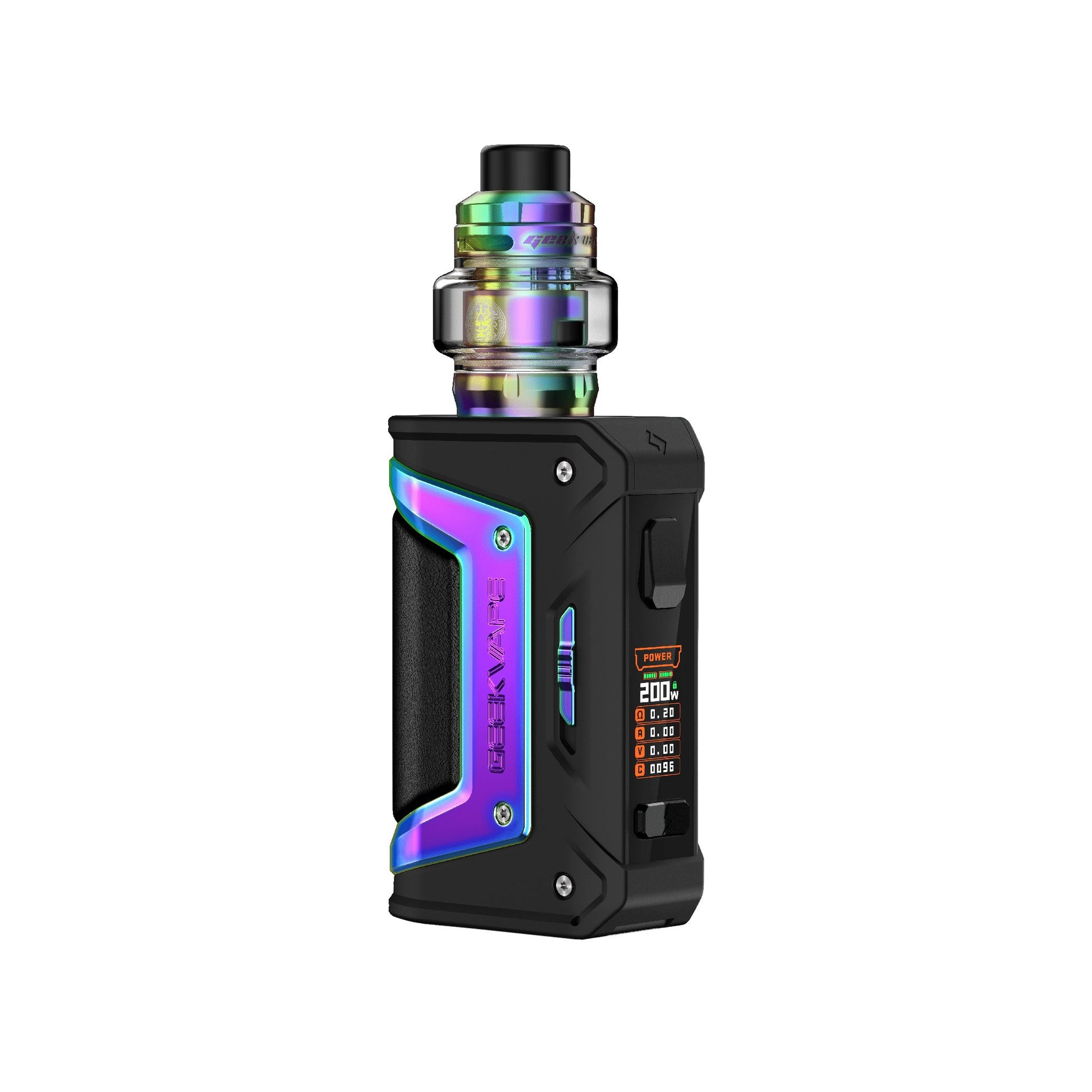 GEEK VAPE L200 CLASSIC 200W STARTER KIT - ICONA VAPERAINBOWGEEK VAPE L200 CLASSIC 200W STARTER KIT - ICONA VAPERAINBOWGeek Vape L200 Classic Aegis Legend 2 200W Starter Kit 5 - 200W output range Z MAX Tank vaping experience durable zinc - alloy sleek new chassis dual 2X700 batteries extended vaping sessions 18650 batteries adapter sleeves precise temperature control wire options vaping journey