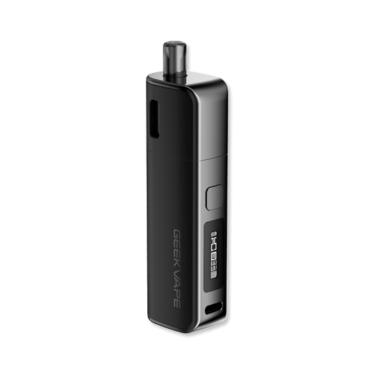 GEEK VAPE SOUL 30W POD SYSTEM - ICONA VAPE6975984053387BLACKGEEK VAPE SOUL 30W POD SYSTEM Portable Device Aluminum Chassis Maximum Wattage: 30W 0.6ohm / 1.0ohm Coils 1500mAh Integrated Rechargeable Battery 0.69" OLED Screen Dual-Firing Operation (Draw or Button) Adjustable Wattage USB Type-C Charging Magnetic Pod Connection 4mL Pod Capacity PCTG Pod Material Side-Fill System Integrated Coil Support Adjustable Airflow Control Ring Sleek and Powerful Vaping ExperienceHW025
