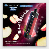 Hayati Pro Max Shisha 15000 Peach Grape Mint vape Pakistan fruity mint flavour 15000 puffs