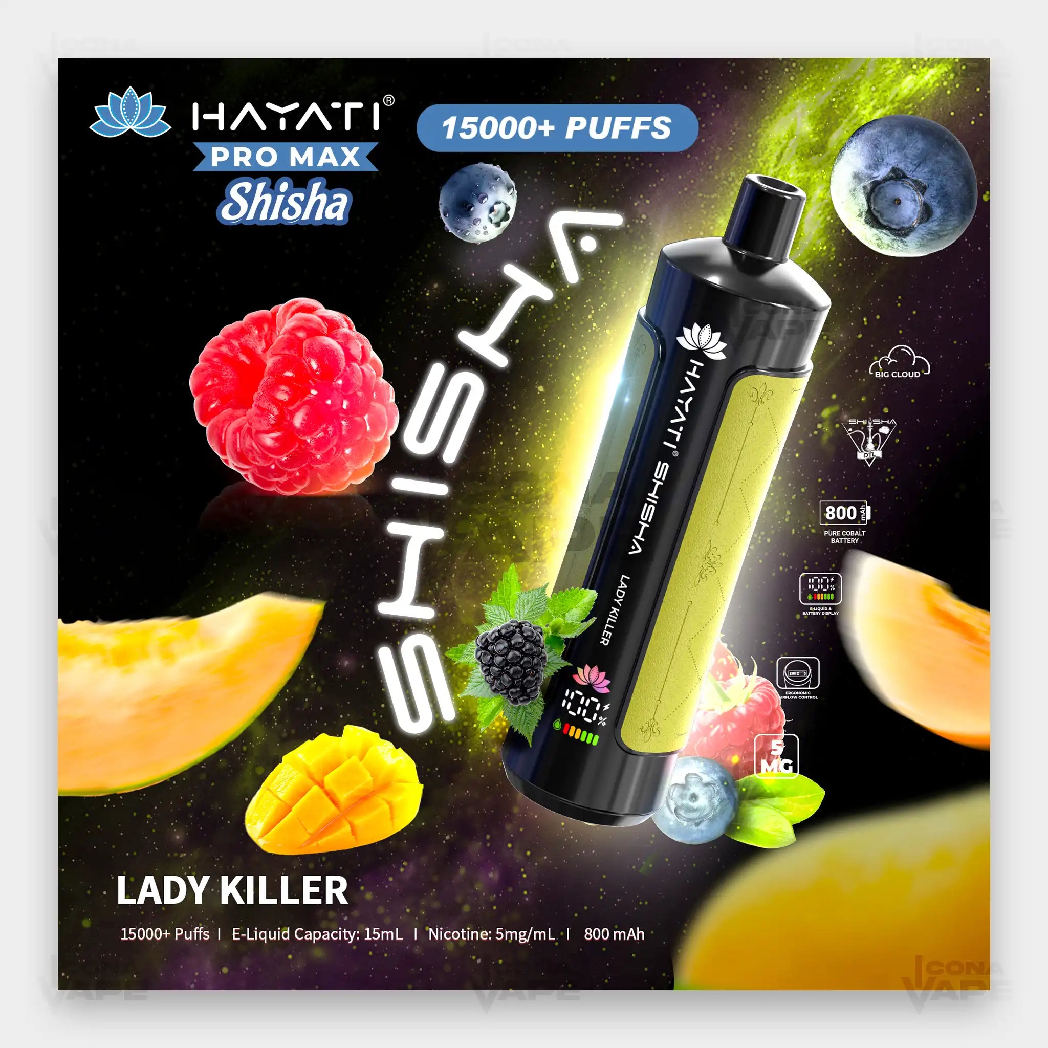 new ivg vape Hayati Pro Ultra 15000 Zero Nicotine: UK Guide & Bulk Buy main image 0