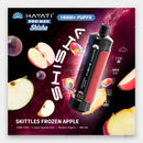 Hayati Pro Max Shisha 15000 Skittles Frozen Apple disposable vape Pakistan candy ice apple flavour 15000 puffs