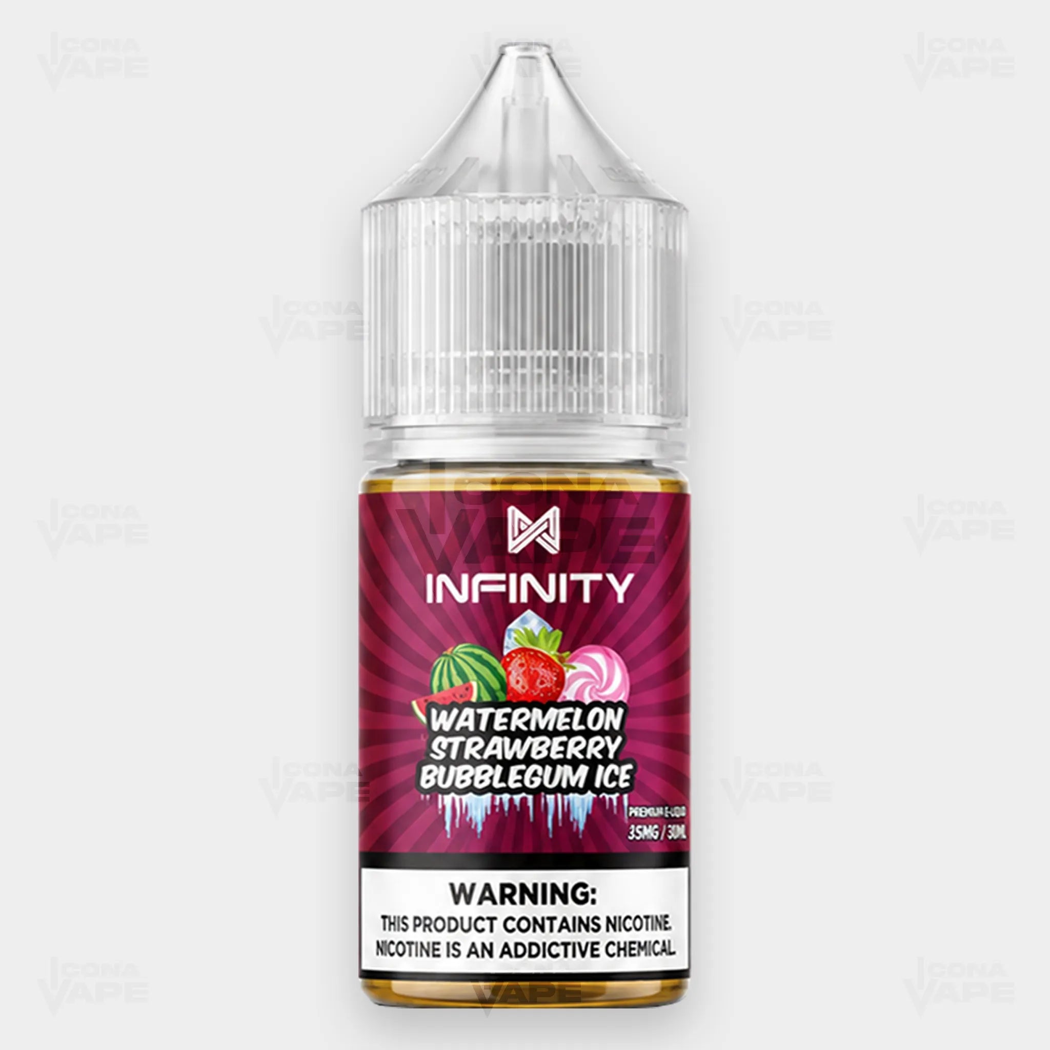 WATERMELON STRAWBERRY BUBBLEGUM ICE - INFINITY - 30ML
