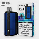 IVG Fusion 15K in Blue Raspberry Ice and Blue Raspberry Plum dual flavor 15000 Puffs vape in Pakistan