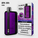 IVG Fusion 15K in Grape Ice and Grape Ice Shisha dual flavor 15000 Puffs vape in Pakistan
