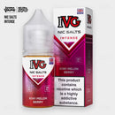 IVG Intense Nic Salt Kiwi Melon Berry 30ml 35mg bottle, fruity iced nic salt e-liquid for pod systems