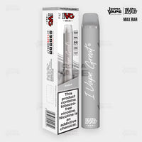 IVG Max Bar 3000 Clear disposable vape, 3000 puffs, Pakistan