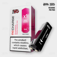 IVG Recharge Pro Pod Strawberry Watermelon Ice, prefilled 2ml pod Pakistan