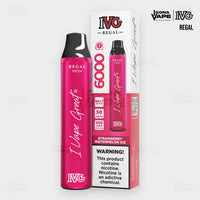 IVG Regal Mesh 6000 Strawberry Watermelon Ice 50mg Disposable Vape Pakistan