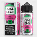 Juice Head Extra Freeze Apple Watermelon 100ml vape juice - 0mg bottle and box