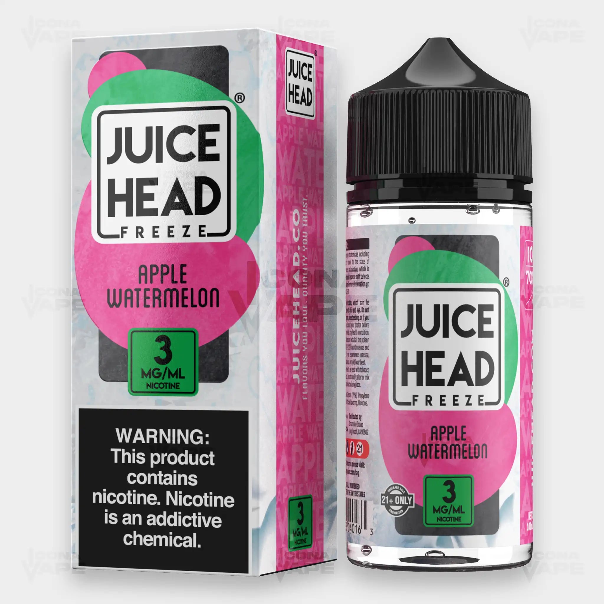 APPLE WATERMELON - JUICE HEAD EXTRA FREEZE - 100ML