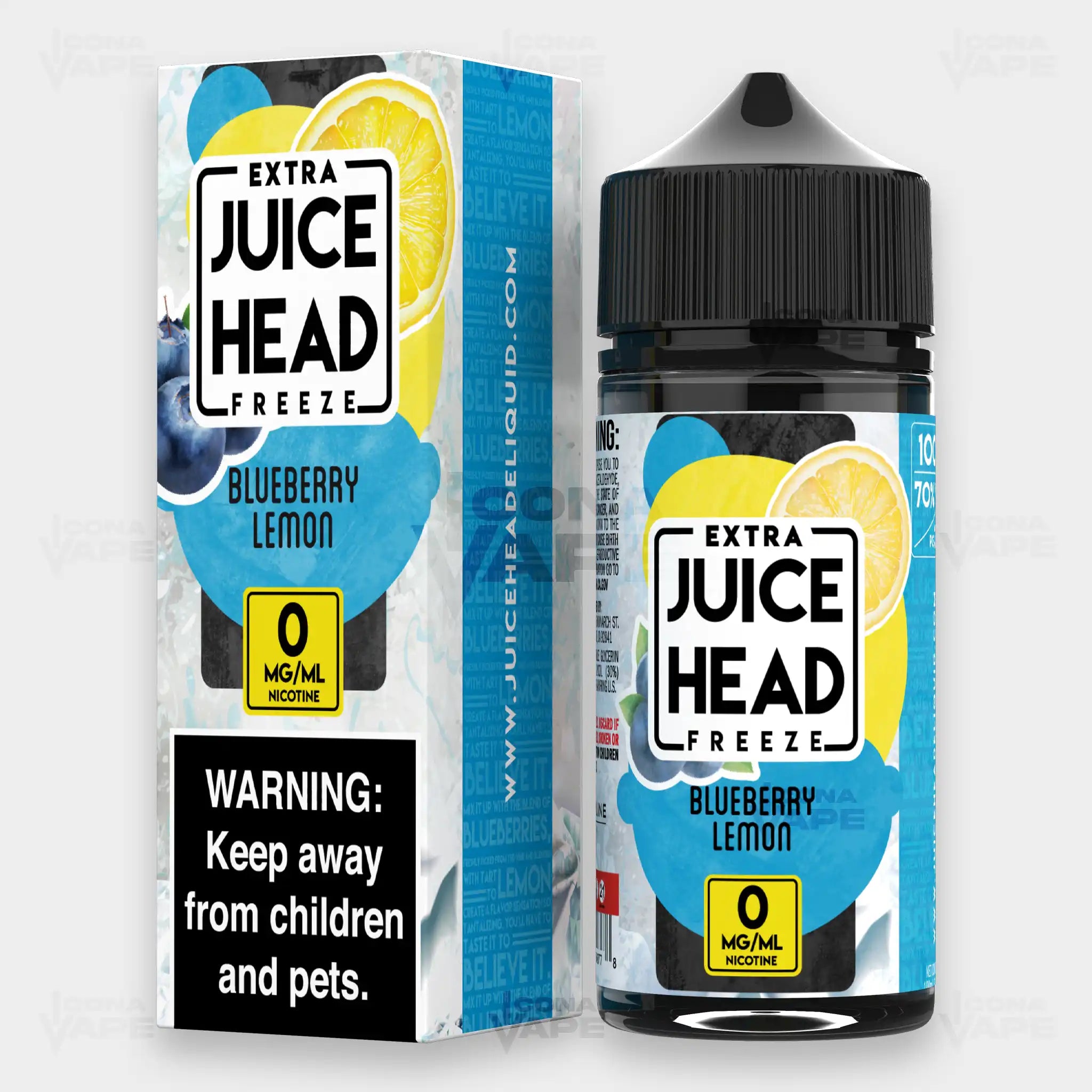 BLUEBERRY LEMON - JUICE HEAD EXTRA FREEZE - 100ML