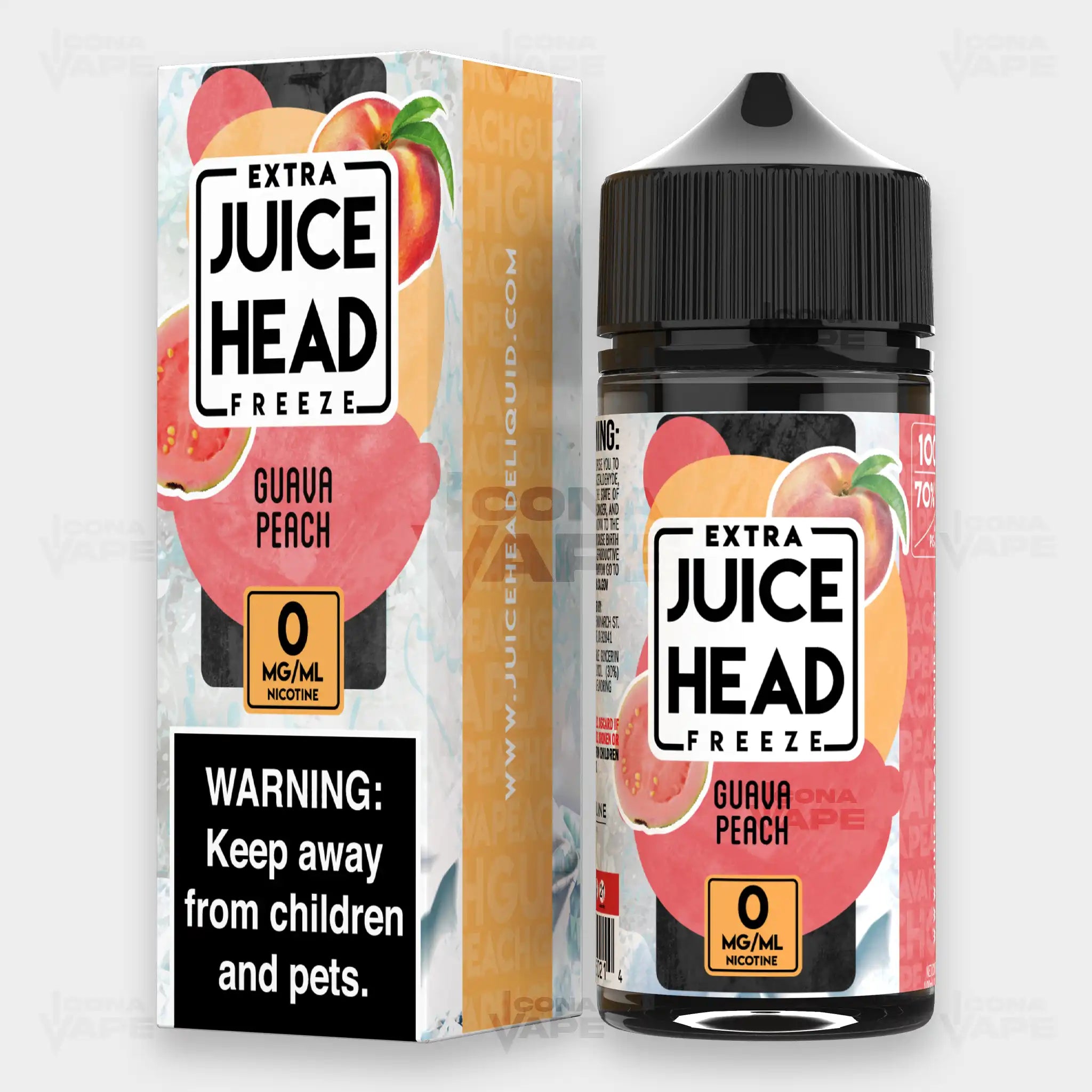 GUAVA PEACH - JUICE HEAD EXTRA FREEZE - 100ML