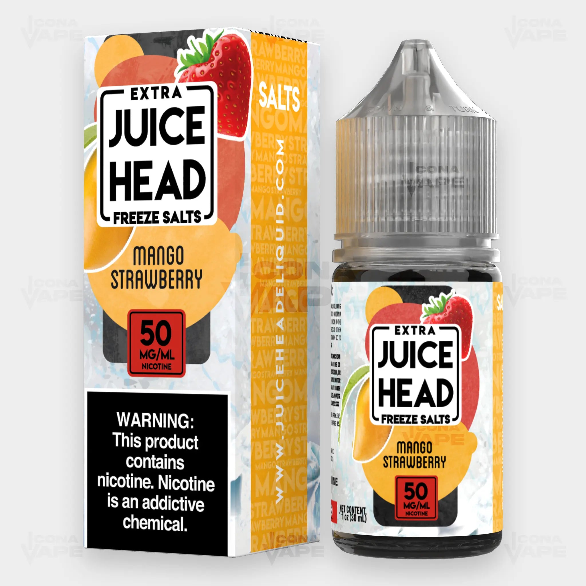 MANGO STRAWBERRY - JUICE HEAD EXTRA FREEZE - 30ML