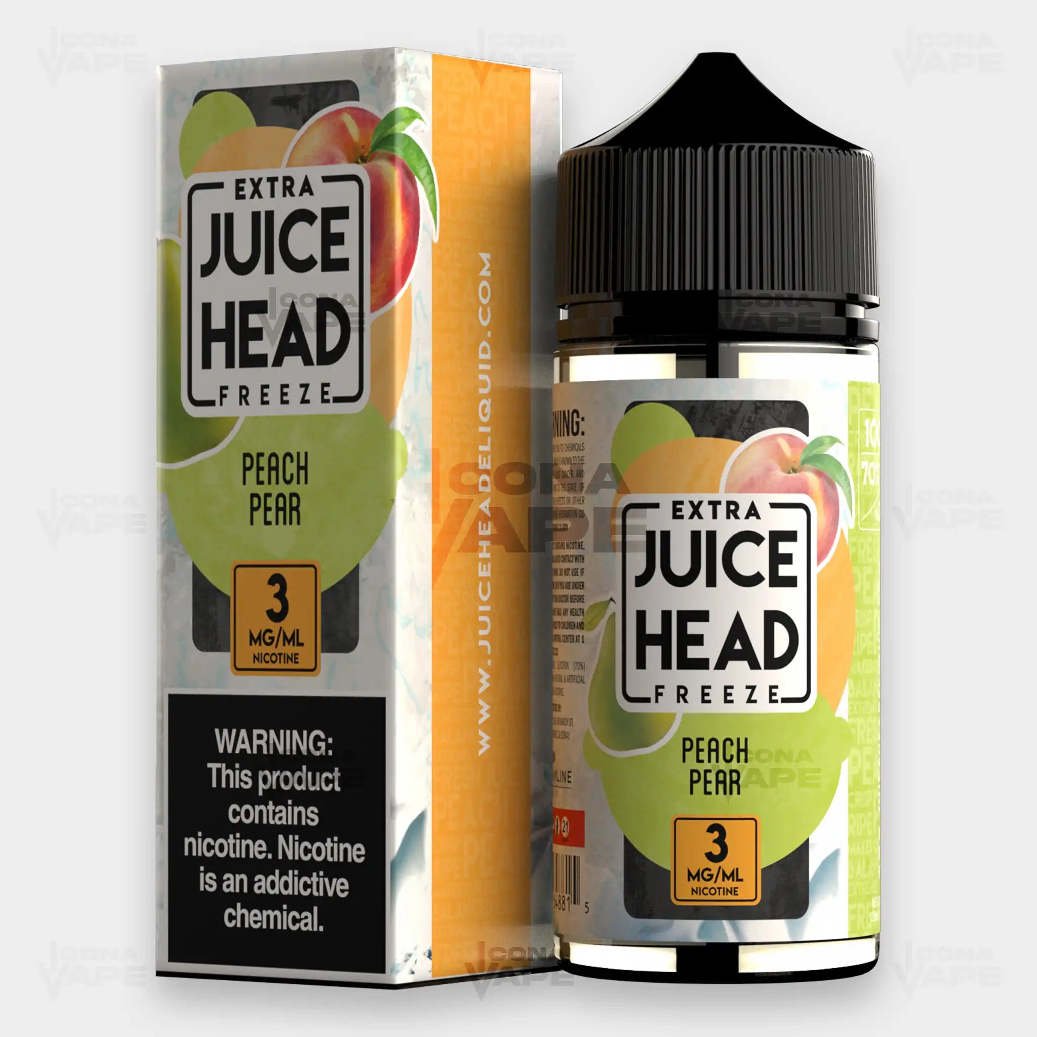 PEACH PEAR - JUICE HEAD EXTRA FREEZE - 100ML