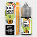 Juice Head Extra Freeze Peach Pear 30ml 50mg nic salt vape juice