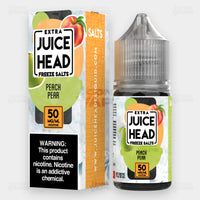Juice Head Extra Freeze Peach Pear 30ml 50mg nic salt vape juice