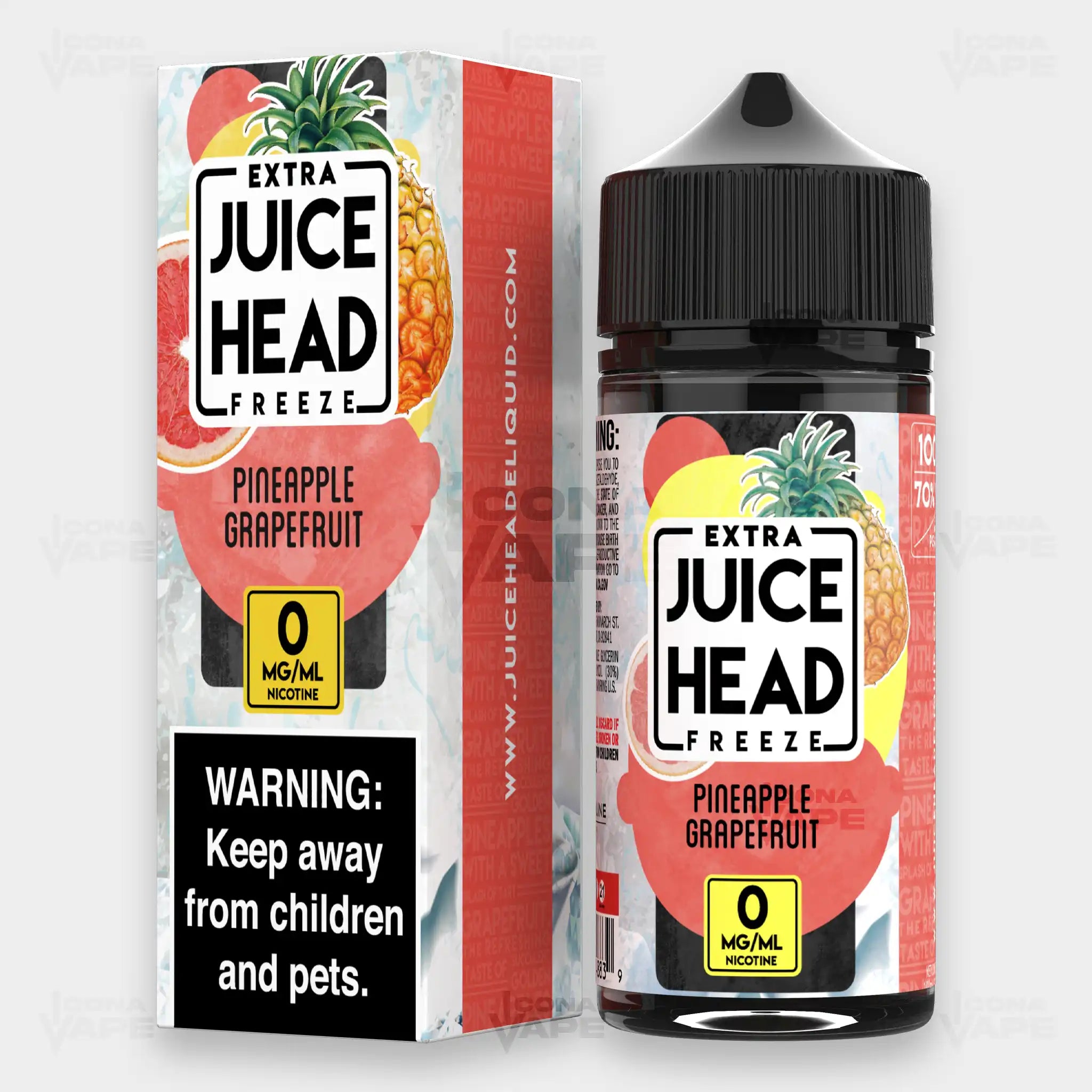 PINEAPPLE GRAPEFRUIT - JUICE HEAD EXTRA FREEZE - 100ML