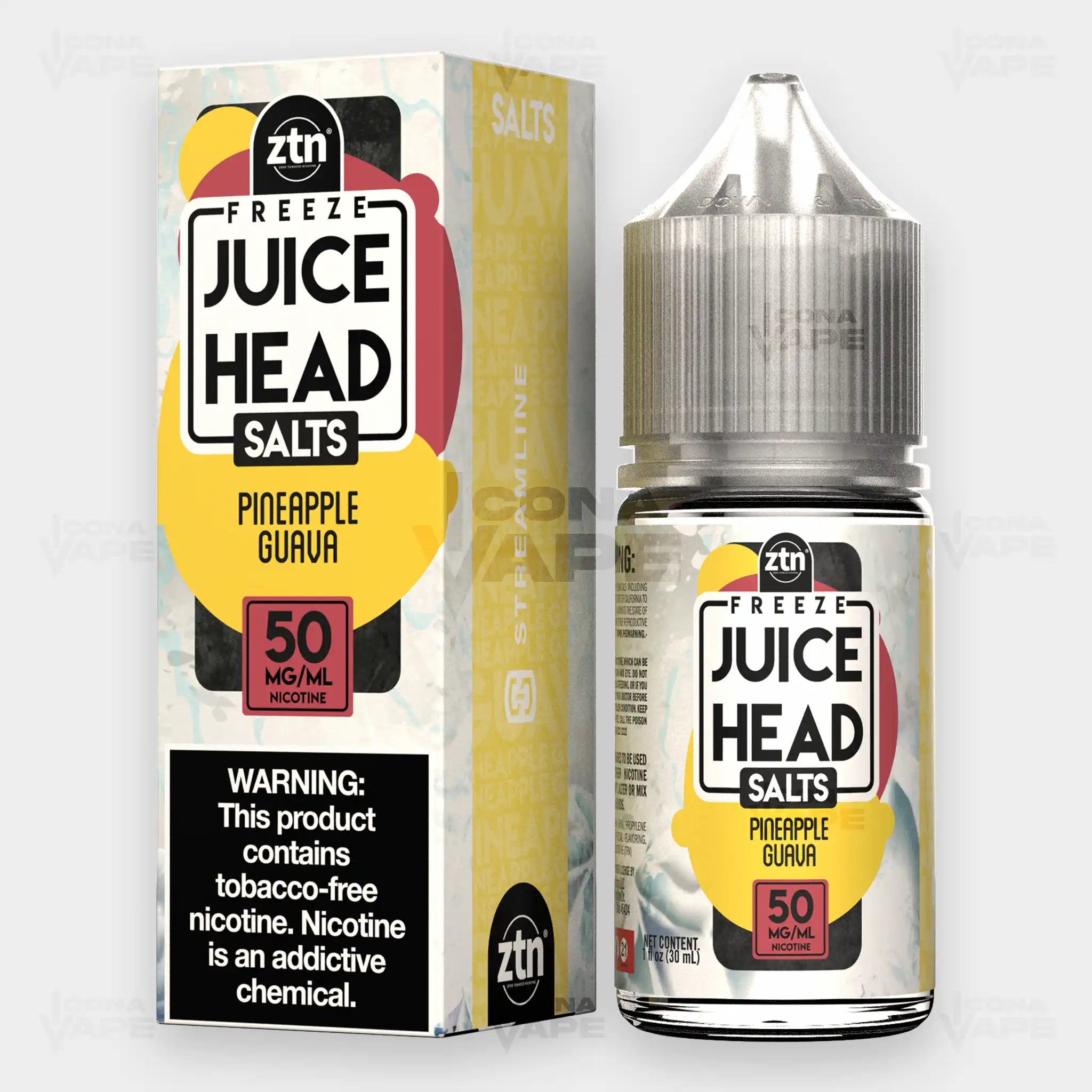 PINEAPPLE GUAVA - JUICE HEAD EXTRA FREEZE - 30ML
