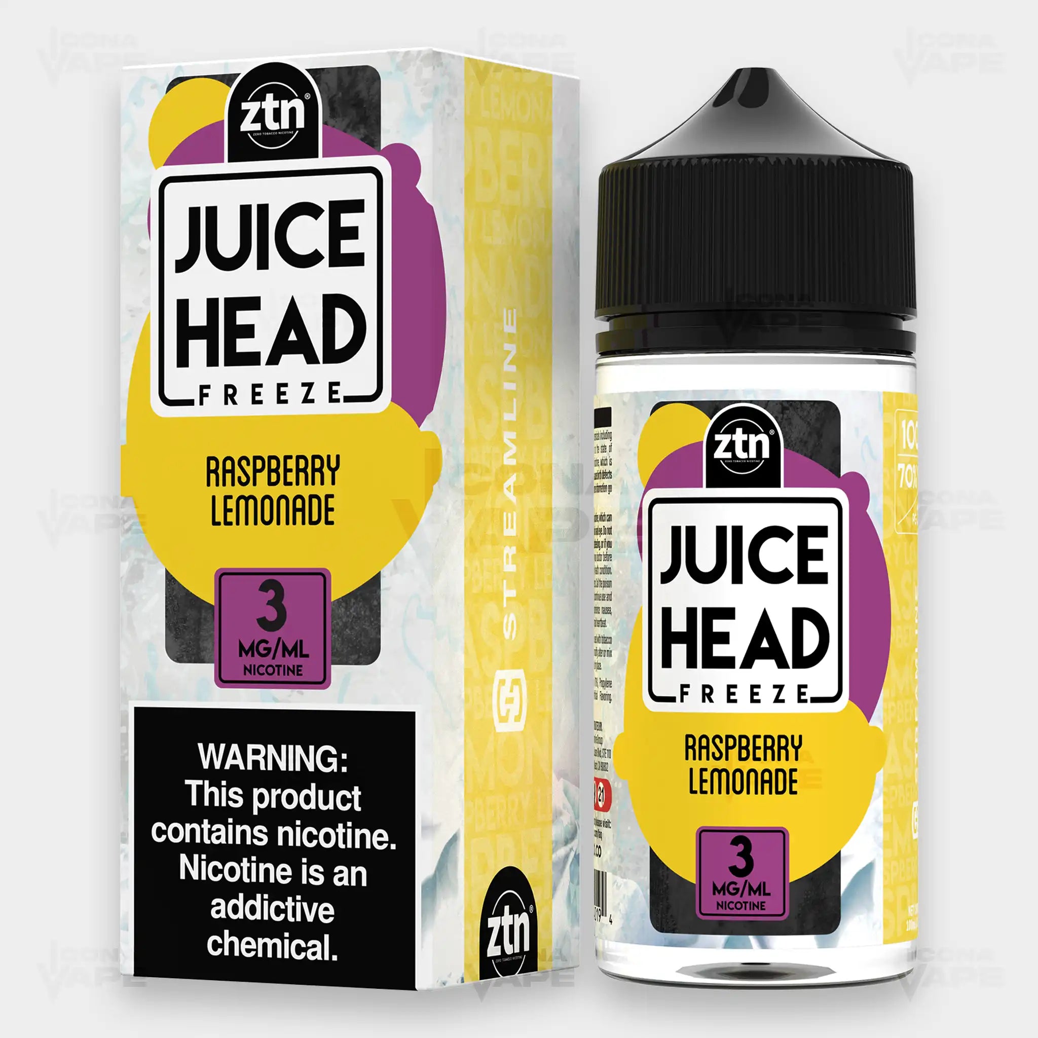 RASPBERRY LEMONADE - JUICE HEAD EXTRA FREEZE - 100ML
