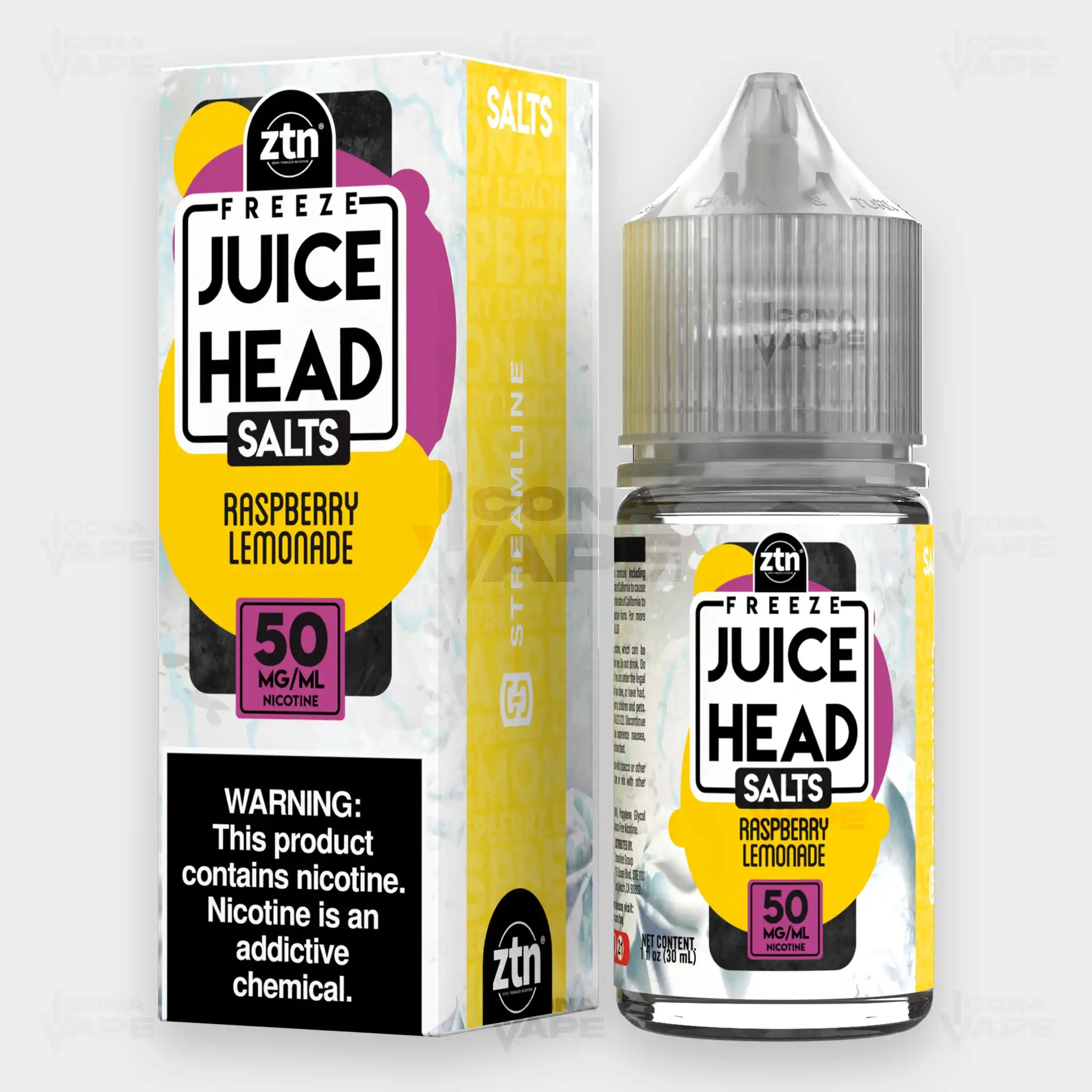RASPBERRY LEMONADE - JUICE HEAD EXTRA FREEZE - 30ML