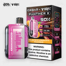 OXBAR x Dr Vapes Panther X 50K Blackcurrant Mango disposable vape, 50000 puffs, 20mg and 50mg, Pakistan