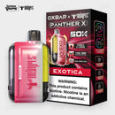 OXBAR x Dr Vapes Panther X 50K Exotica disposable vape, exotic fruit blend, 50000 puffs, Pakistan