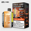 OXBAR x Dr Vapes Panther X 50K Fizzy Orange disposable vape, orange soda flavor, 50000 puffs, Pakistan