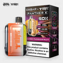 OXBAR x Dr Vapes Panther X 50K Mango Passionfruit disposable vape, 50000 puffs, 20mg and 50mg, Pakistan