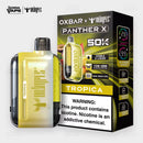 OXBAR x Dr Vapes Panther X 50K Tropica disposable vape, tropical fruit blend, 50000 puffs, Pakistan
