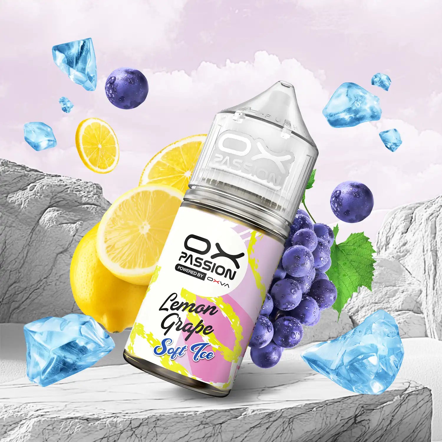LEMON GRAPE - OX PASSION SOFT ICE - 30ML