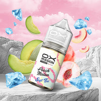 Ox Passion Soft Ice Peach Melon 30ml Nicotine Salt E-Liquid, Powered by Oxva, Available in Pakistan