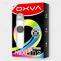 OXVA NeXLIM 2 pod kit retail box and contents, authentic OXVA Pakistan