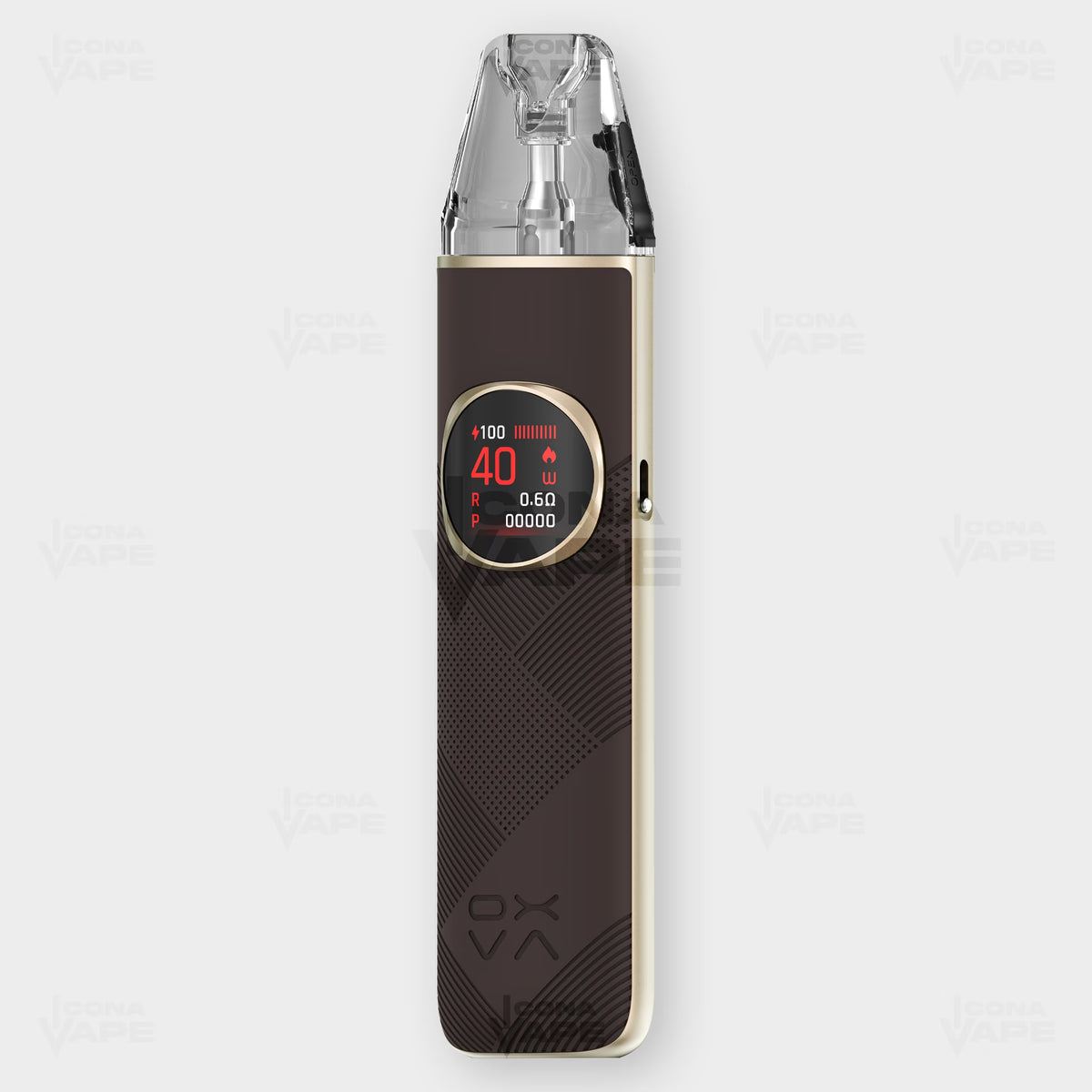 OXVA NeXLIM 2 pod kit in Mocha Brown Leather, buy in Pakistan at ICONA VAPE