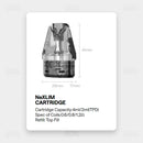 OXVA NeXLIM cartridge specifications 4ml pod top fill dual mesh Pakistan