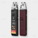 Oxva Xlim 3 Ultra bordeaux red pod system front and back premium leather finish vape Pakistan