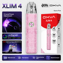 OXVA Xlim 4 pod kit in Nacre Pink with ring light indicator, Pakistan