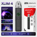 OXVA Xlim 4 pod kit in Silken Black Leather, buy in Pakistan at ICONA VAPE