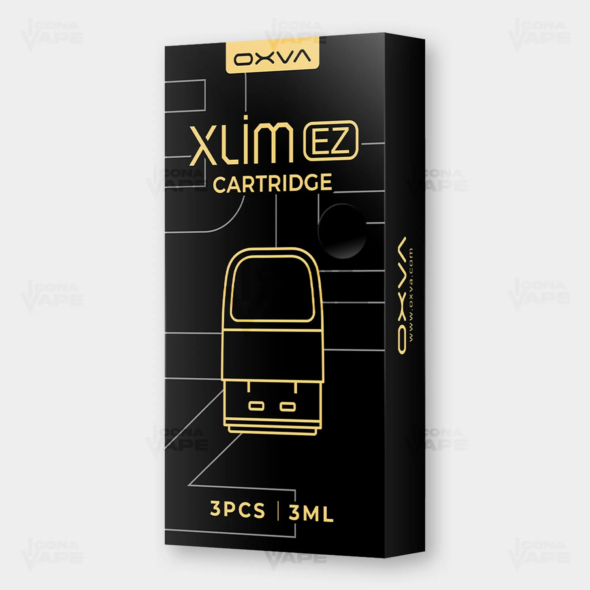 OXVA Xlim EZ cartridge 3ml box Pakistan 3pcs authentic ICONA VAPE