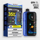 RUFPUF Ripper XXX Bomb Blue Razz Ice 35K vape with Type-C charging